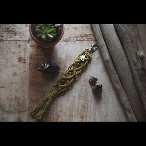 Macrame Key Chain 👁